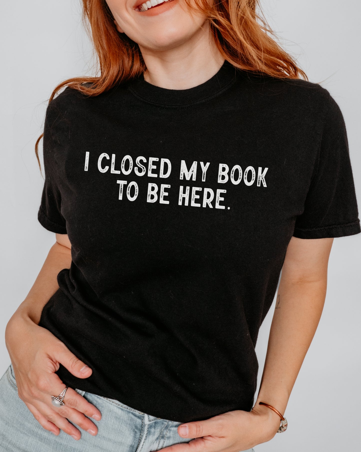 Humorous Saying For Book Lovers- Unisex %100 Cotton T-Shirt - Gift For Readers- Daily Reading Uniform