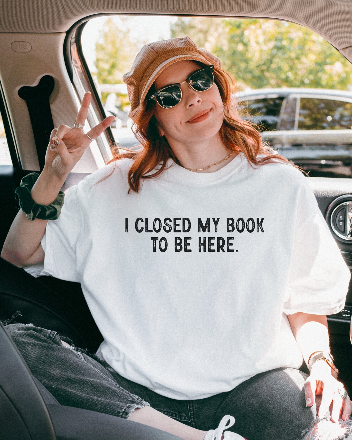 Humorous Saying For Book Lovers- Unisex %100 Cotton T-Shirt - Gift For Readers- Daily Reading Uniform