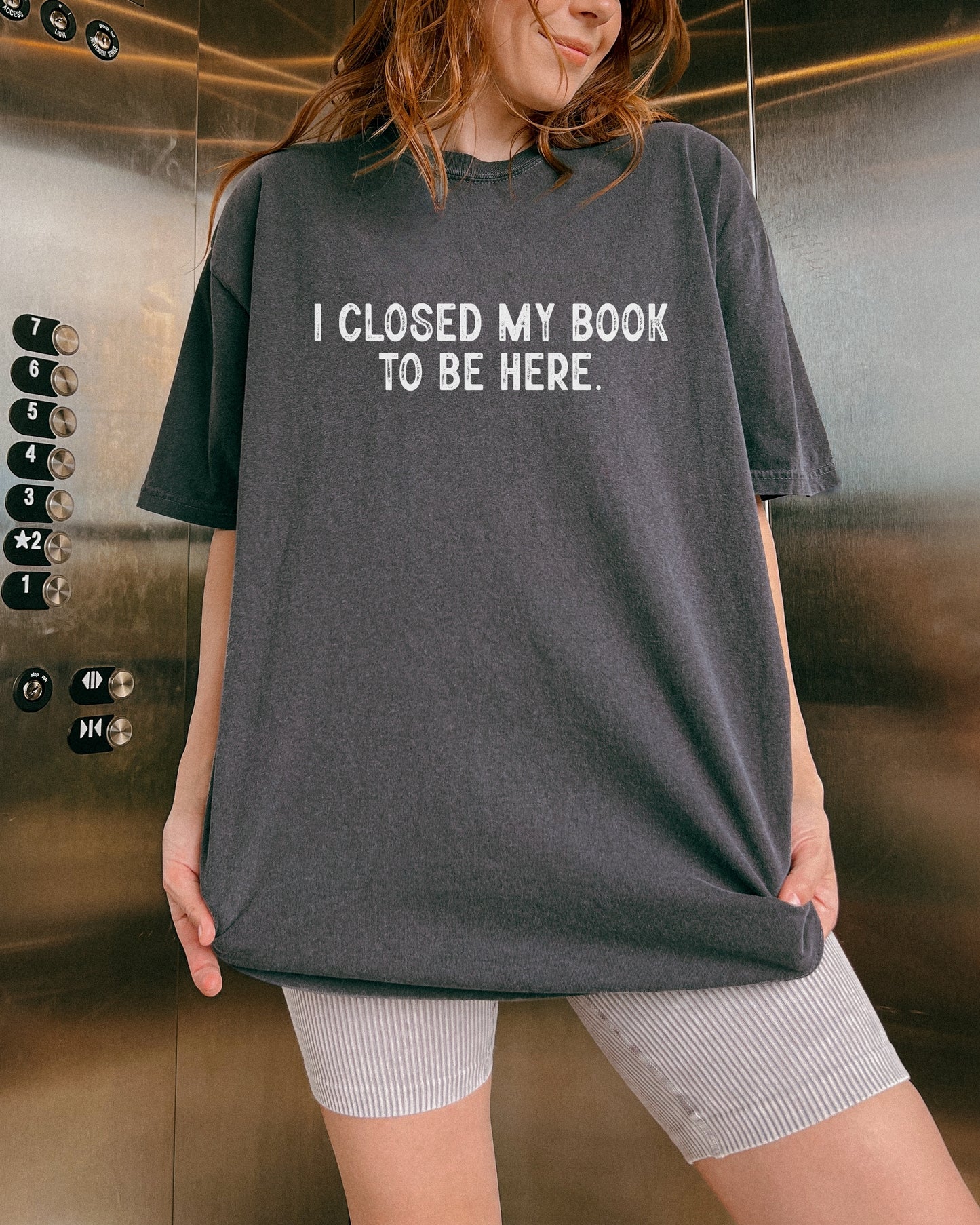 Humorous Saying For Book Lovers- Unisex %100 Cotton T-Shirt - Gift For Readers- Daily Reading Uniform