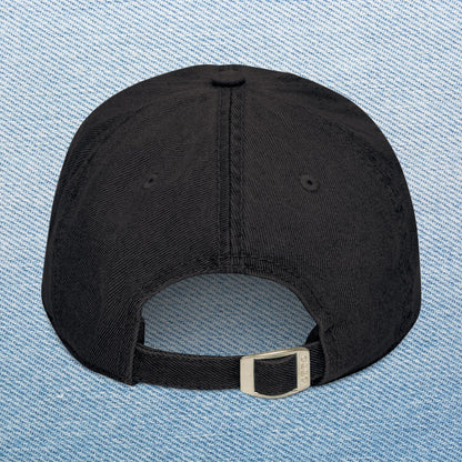Memorial Day Embroidered Denim Hat with Stars - Casual Style for All Occasions